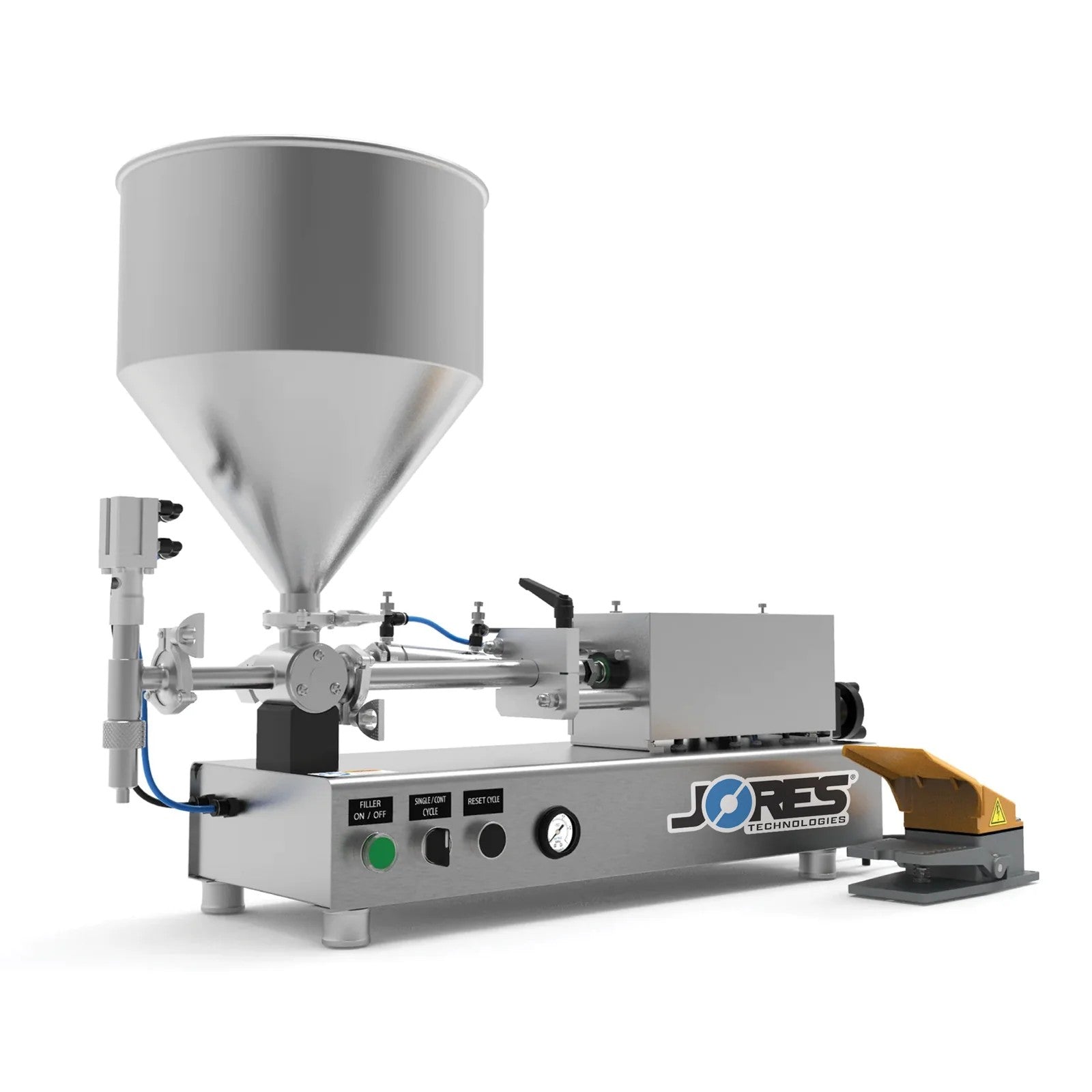 High Viscosity Tabletop Liquid Piston Filler - 316 SS