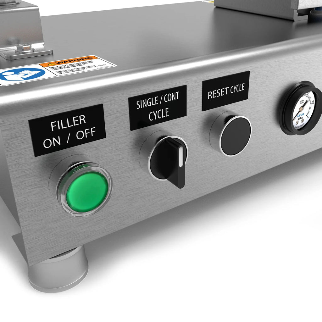 Low Viscosity Tabletop Liquid Piston Filler - 316 SS