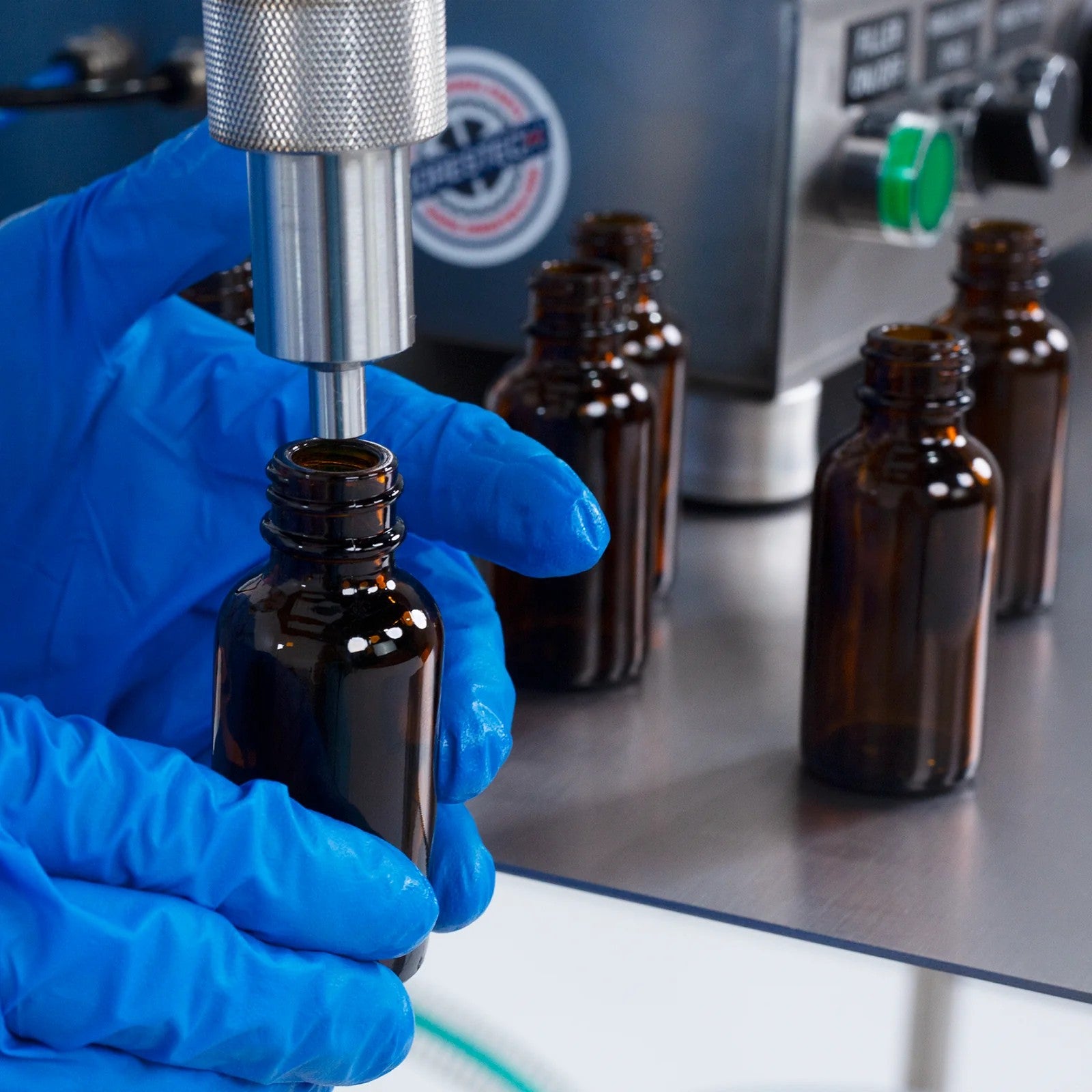 Low Viscosity Tabletop Liquid Piston Filler - 316 SS