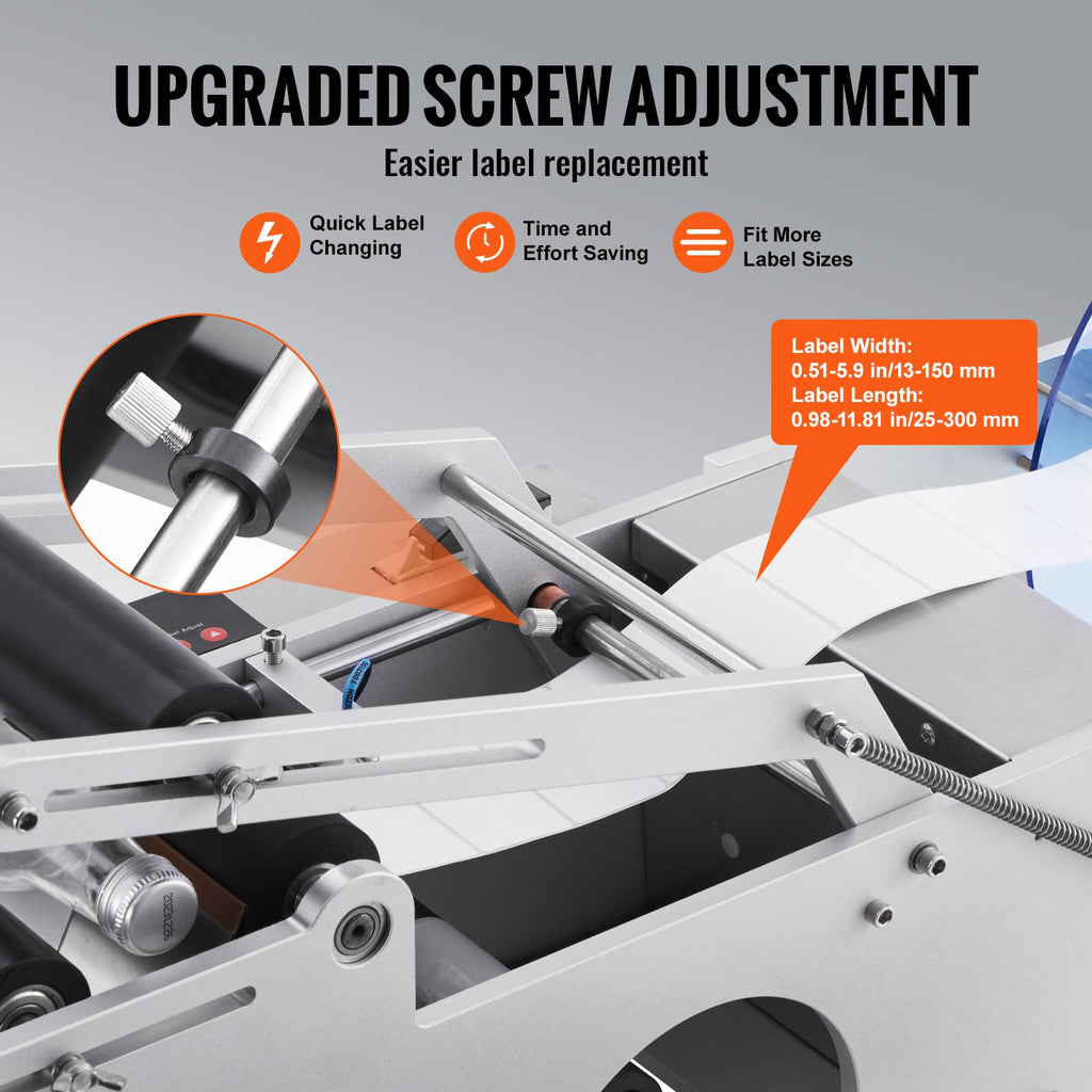 VEVOR Semi-Automatic Round Label Applicator