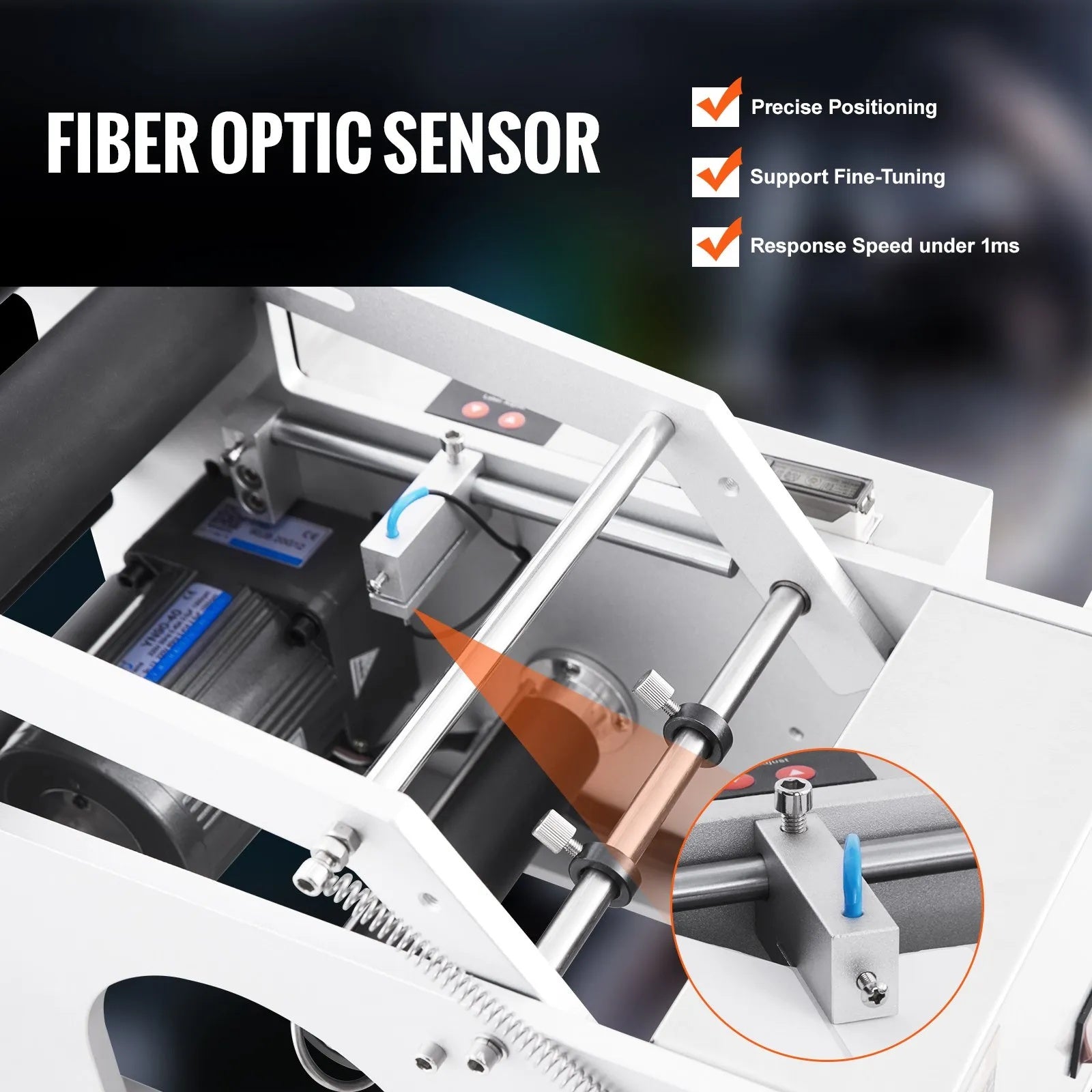 VEVOR Semi-Automatic Round Label Applicator