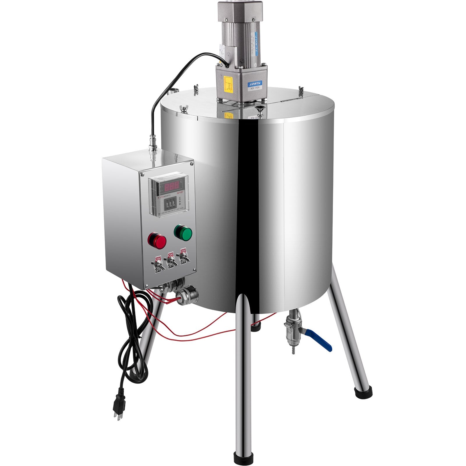 VEVOR Heated Mixing Tank, 30L/7.9 Gal
