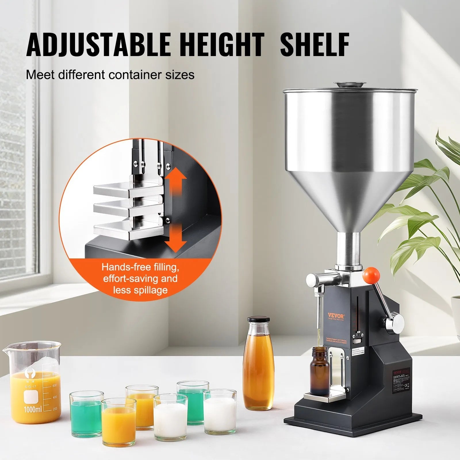 VEVOR Manual Paste Liquid Filling Machine
