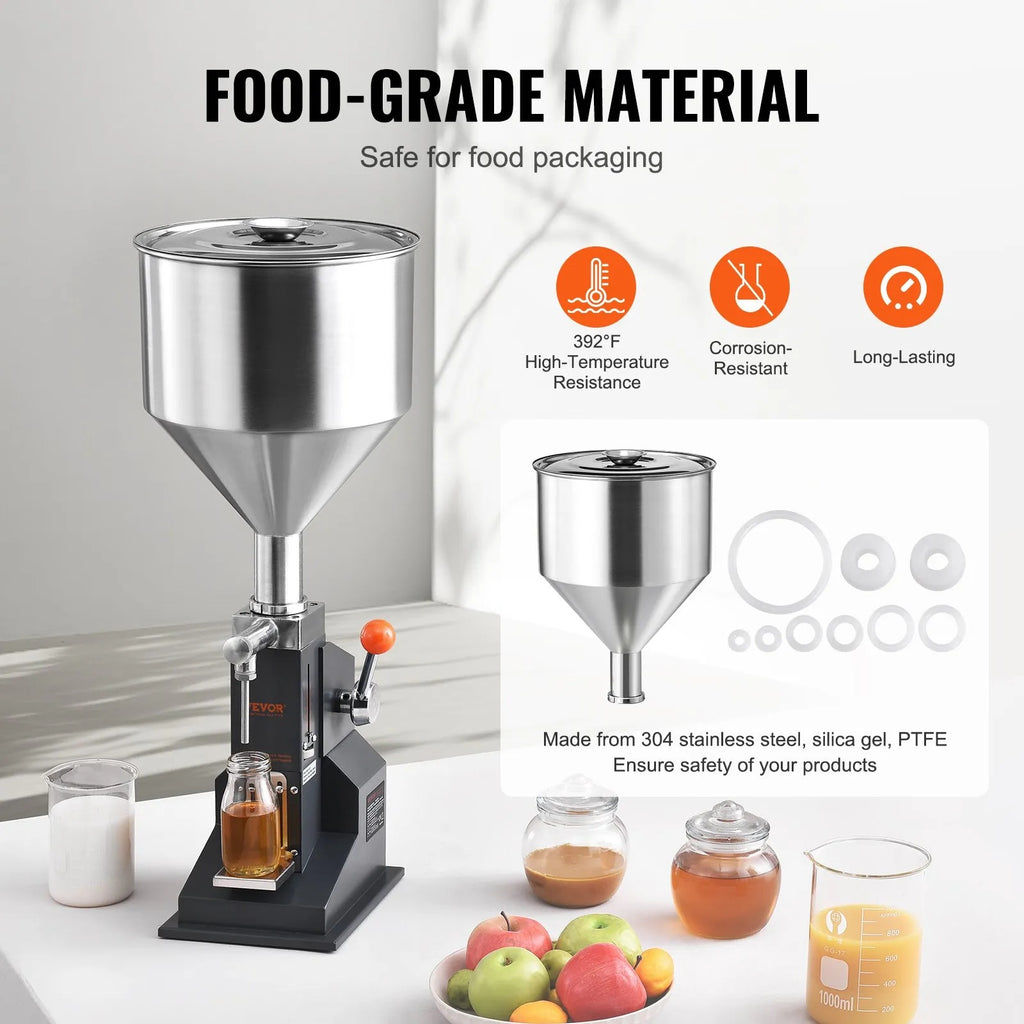 VEVOR Manual Paste Liquid Filling Machine