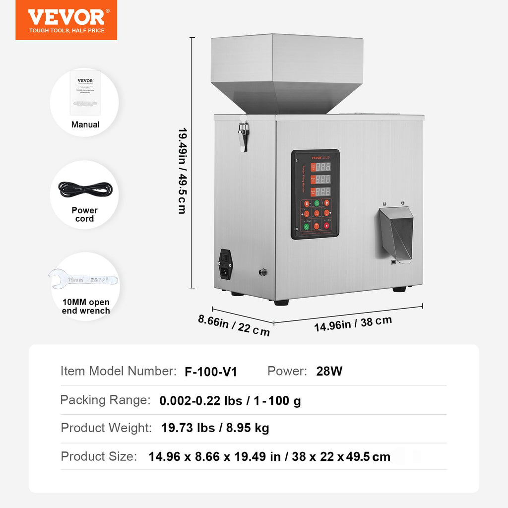 VEVOR Powder Filling Machine