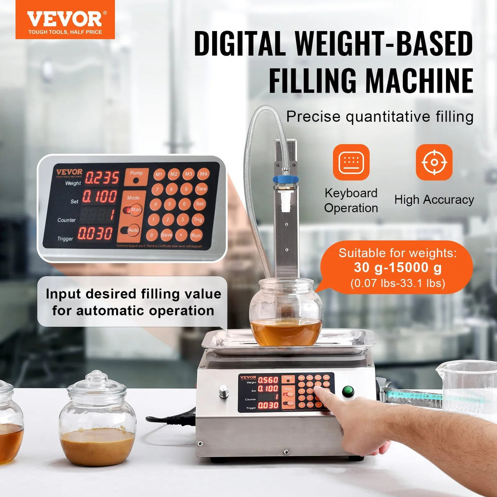 VEVOR Liquid Weigh Filling Machine